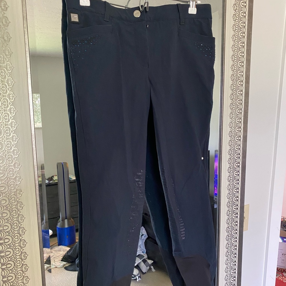Equiline Breeches size 46, with bling detail